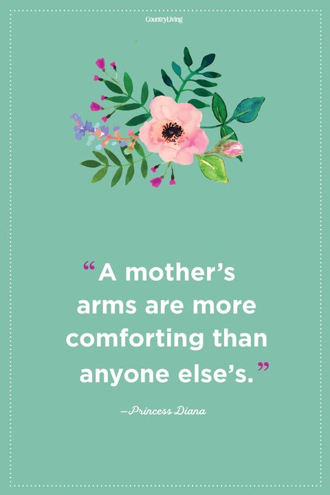 mother quote mothers arms